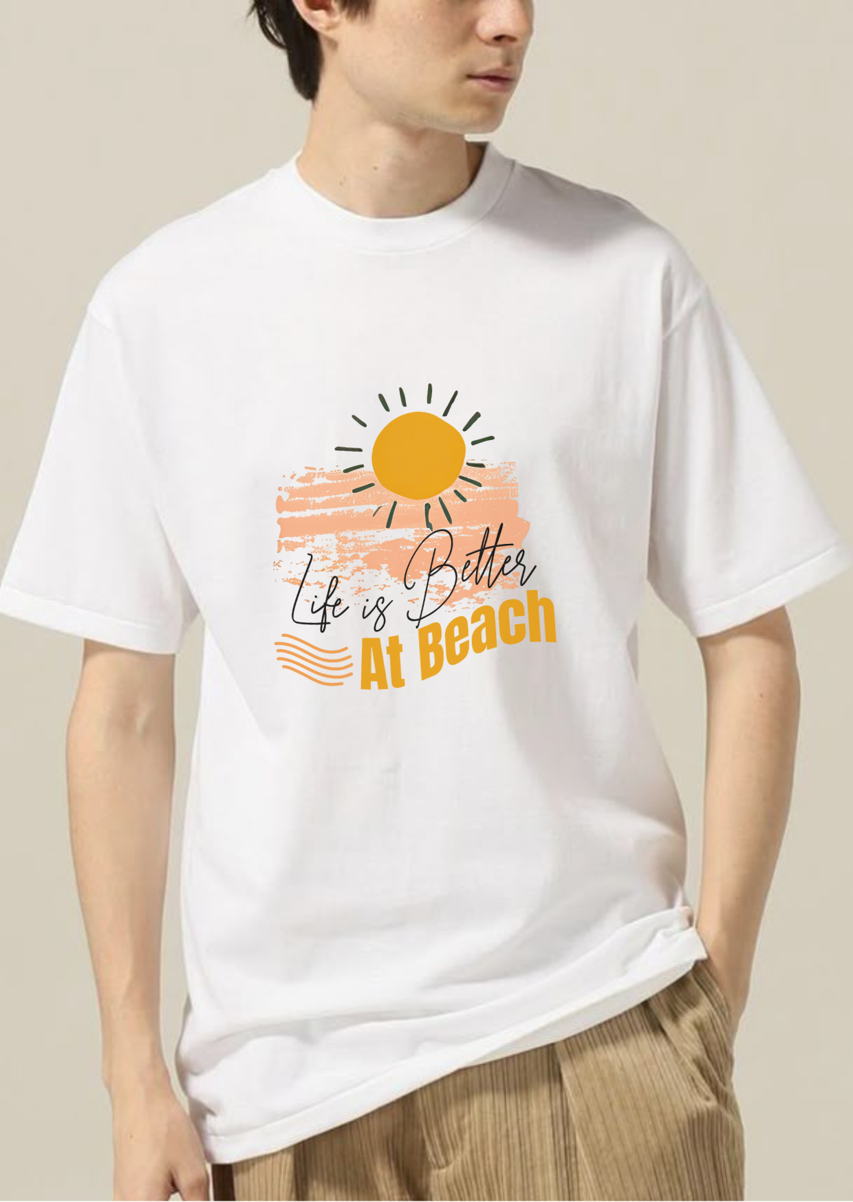 Oversized Unisex T-Shirt | Beach Edition - Embrace the Beach Vibes Every Day! 🌞🏖️